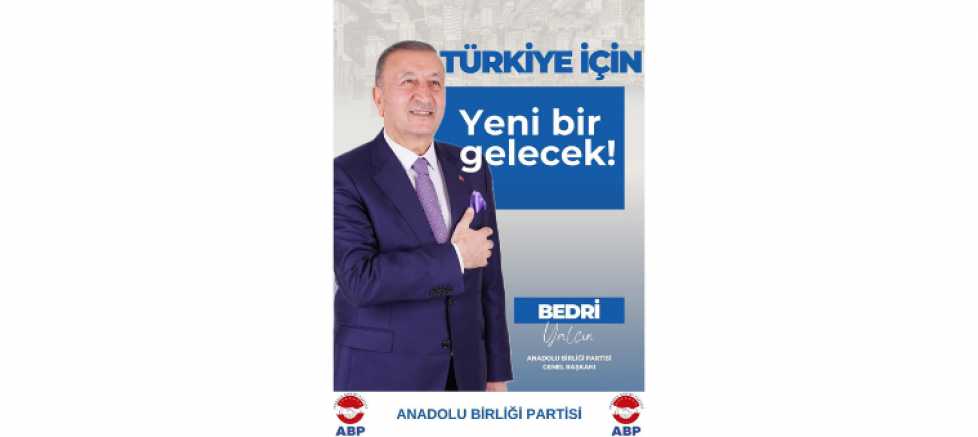 ANADOLU BİRLİĞİ PARTİSİ GENEL BAŞKANI BEDRİ YALÇIN: “GERÇEK SORUNLARIMIZI GÖRMEZDEN GELİYORLAR” - GÜNDEM - İnternetin Ajansı