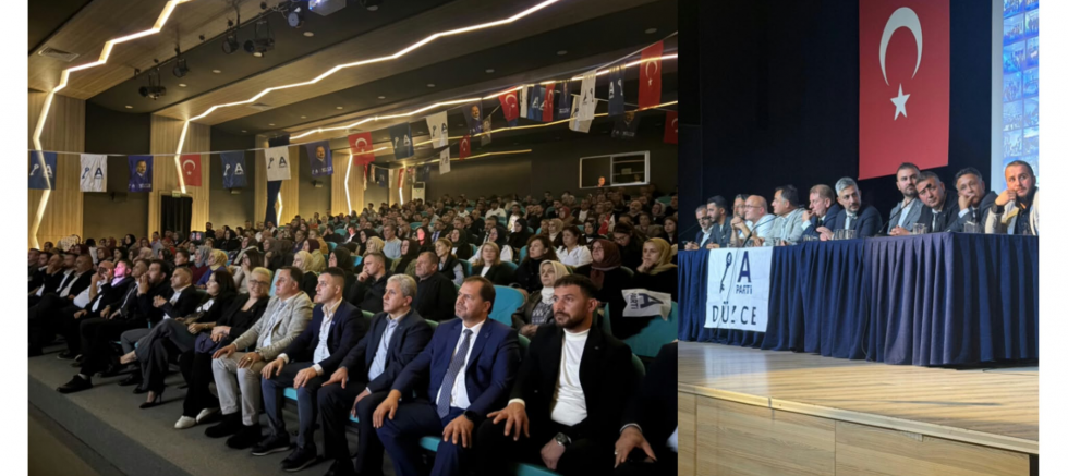 ANAHTAR PARTİ DÜZCE’DE GÖVDE GÖSTERİSİ YAPTI! - GÜNDEM - İnternetin Ajansı