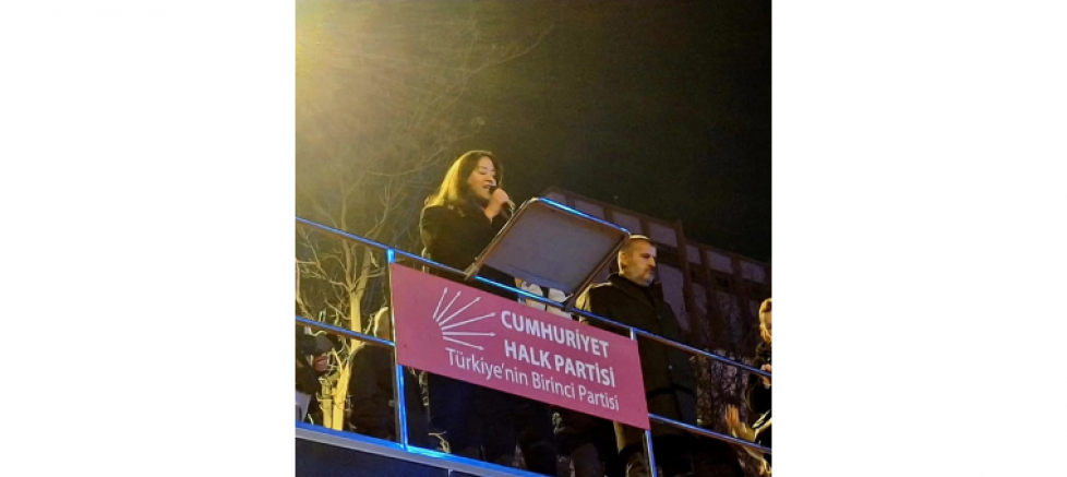Başkan Ayça Çağlar: “Ekrem Başkan yalnız değildir, halk asla yalnız değildir!” - GÜNDEM - İnternetin Ajansı