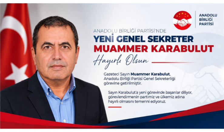 Bedri Yalçın: Muammer Karabulut’a Yeni Görevinde Başarılar Diliyorum - GÜNDEM - İnternetin Ajansı