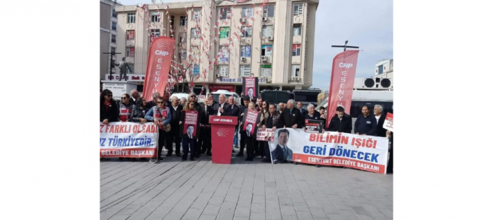 CHP Başakşehir İlçe Başkanı Beyzade Kayabaşı: 