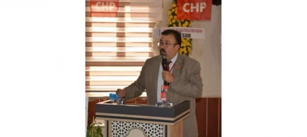 CHP BİGADİÇ İLÇE BAŞKANI TÜRKER YILMAZ: 