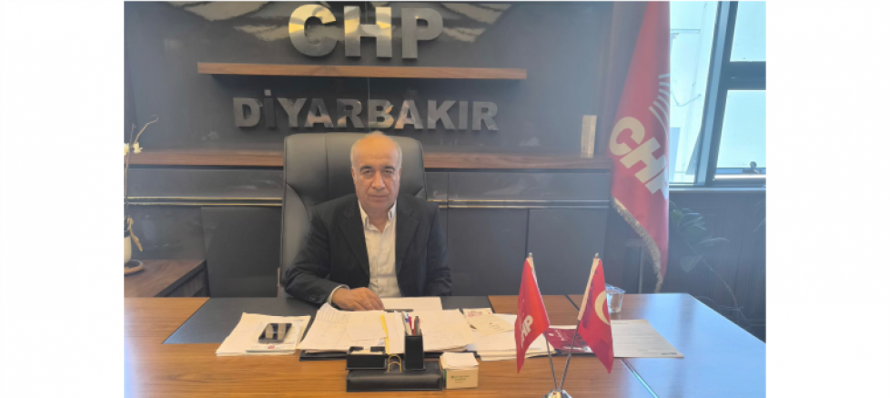 CHP Diyarbakır İl Başkanı İsmail Akyıl: 