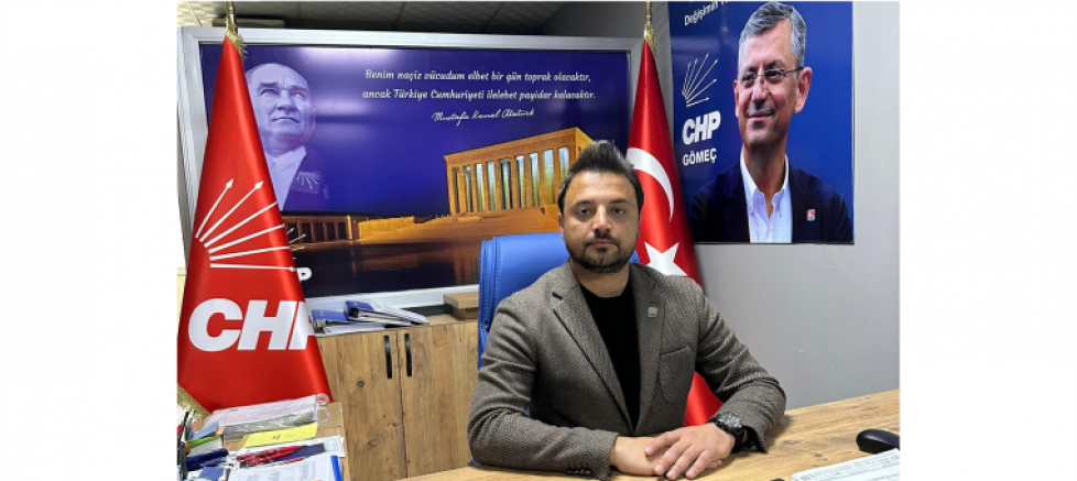 CHP GÖMEÇ İLÇE BAŞKANI ÖZKAN GÜVEN’DEN TAZİYE MESAJI  - GÜNDEM - İnternetin Ajansı