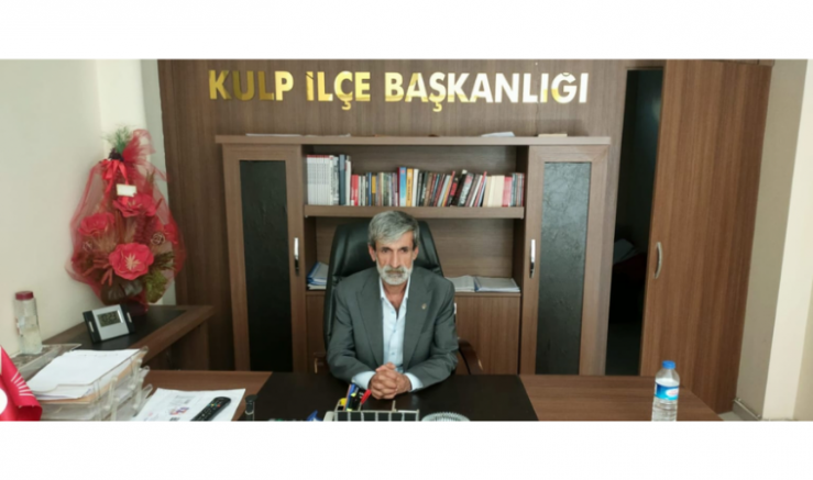 CHP Kulp İlçe Başkanı Mehmet İhsan Sancar’dan Ramazan Bayramı Mesajı - GÜNDEM - İnternetin Ajansı
