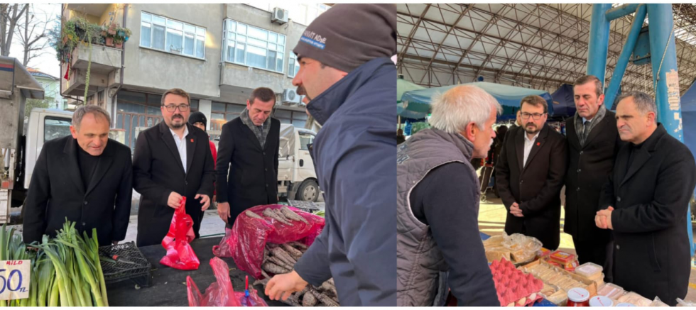 Ecevit Keleş: “Pazar Esnafımızın Sorunlarını Yerinde Dinliyoruz” - GÜNDEM - İnternetin Ajansı