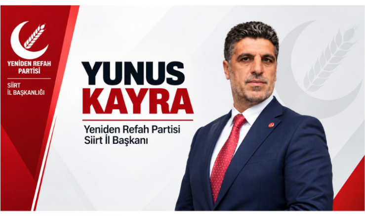 Siirt İl Başkanı Yunus Kayra: Kırsal Yatırım Artsın - GÜNDEM - İnternetin Ajansı