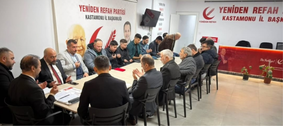 Yeniden Refah Partisi Kastamonu İl Başkanı Akif Güzel: “Haftalık Yönetim Toplantımızı Verimli Bir İstişare Ortamında Gerçekleştirdik” - GÜNDEM - İnternetin Ajansı