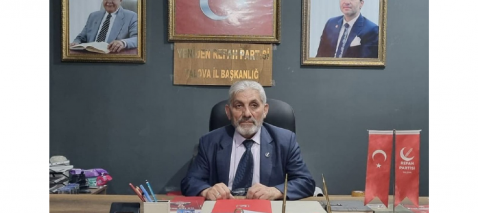 YENİDEN REFAH PARTİSİ YALOVA İL BAŞKANI İBRAHİM YILDIRIM’DAN ENGELLİLER HAFTASI MESAJI - GÜNDEM - İnternetin Ajansı